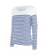 Tricou Femei Mariniere cu Maneca Lunga Kariban