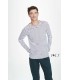 Tricou Barbati Sol's Marine Long Sleeve Striped