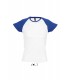 Tricou Femei Sol's Milky 2 Color Raglan Sleeve