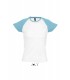 Tricou Femei Sol's Milky 2 Color Raglan Sleeve