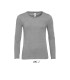 Tricou Femei Sol's Majestic Round Collar Long Sleeve