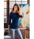 Tricou Femei Anvil Stretch 3/4 Sleeve Tee
