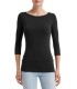 Tricou Femei Anvil Stretch 3/4 Sleeve Tee