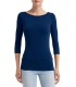 Tricou Femei Anvil Stretch 3/4 Sleeve Tee