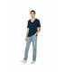 Tricou Unisex American Apparel V-neck Fine Jersey