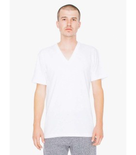 Tricou Unisex American Apparel V-neck Fine Jersey