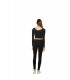 Tricou Femei Spandex Crop Long Sleeve American Apparel