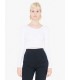 Tricou Femei Spandex Crop Long Sleeve American Apparel