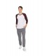 Tricou Unisex American Apparel 3/4 Sleeve Raglan