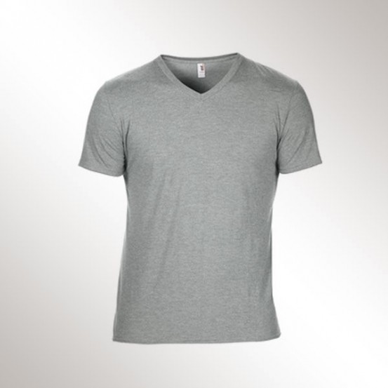 Tricou barbati Anvil Tri-Blend V-neck Tee