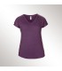 Tricou femei Anvil Tri-blend V-neck Tee