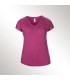 Tricou femei Anvil Tri-blend V-neck Tee