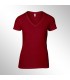 Tricou femei Anvil Basic V-neck Tee