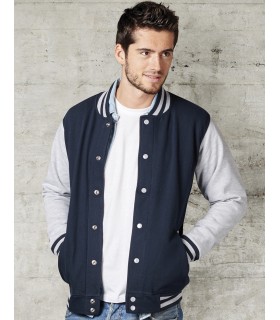 Jacheta Unisex Bicolor Varsity AWDis