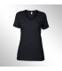 Tricou femei Anvil Feather Weight V-neck Tee