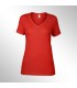 Tricou femei Anvil Feather Weight V-neck Tee