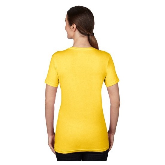 Tricou femei Anvil Feather Weight V-neck Tee