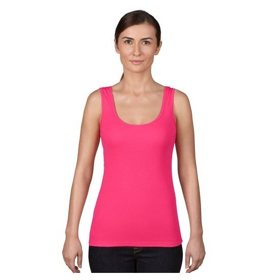 Tricou femei Anvil 1x1 Baby Rib Tank