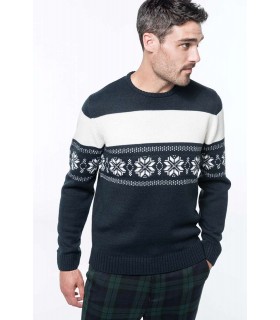 Pulover Unisex Star Motif Jumper X-Mas