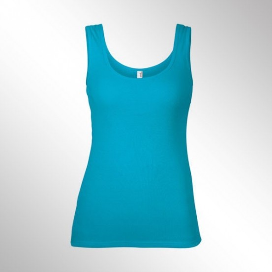 Tricou femei Anvil 1x1 Baby Rib Tank