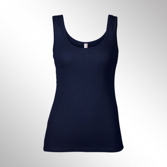 Tricou femei Anvil 1x1 Baby Rib Tank