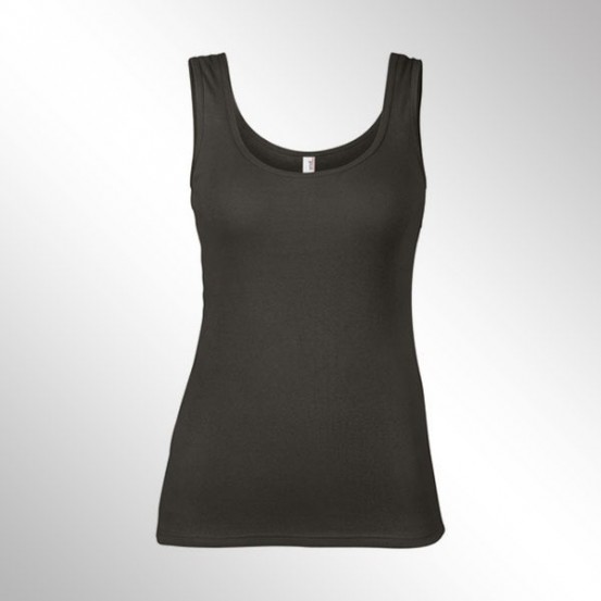 Tricou femei Anvil 1x1 Baby Rib Tank