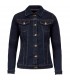 Jacheta Femei Kariban Unlined Denim