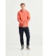 Tricou Comfort Colors cu Maneca Lunga si Gluga
