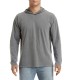 Tricou Comfort Colors cu Maneca Lunga si Gluga