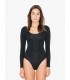 Body Femei Long Sleeve Spandex Jersey American Apparel