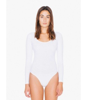 Body Femei Long Sleeve Spandex Jersey American Apparel