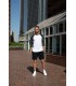 Tricou Unisex American Apparel 3/4 Sleeve Raglan