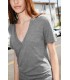 Tricou Femei V-Neck Track American Apparel