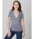 Tricou Femei V-Neck Track American Apparel