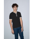 Tricou Poly-Cotton V-Neck Ringer American Apparel