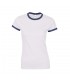 Tricou Femei Ringer American Apparel Poly-Cotton