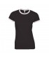 Tricou Femei Ringer American Apparel Poly-Cotton