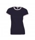 Tricou Femei Ringer American Apparel Poly-Cotton