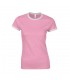Tricou Femei Ringer American Apparel Poly-Cotton