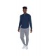 Tricou Unisex Baby Thermal Henley American Apparel