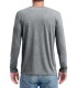 Tricou Barbati Anvil Tri-Blend Long Sleeve Tee