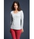 Tricou Femei Anvil Featherweight Long Sleeve Scoop Tee