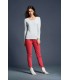 Tricou Femei Anvil Featherweight Long Sleeve Scoop Tee