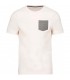 Tricou Barbati Cu Buzunar Organic Cotton Kariban