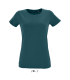Tricou Femei Regent Fit Round Collar Fitted Sol's