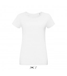 Tricou Femei Martin Round-Neck Fitted Jersey Sol's