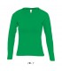 Tricou Femei Sol's Majestic Round Collar Long Sleeve