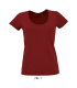 Tricou Femei Metropolitan Low-Cut Round Neck Sol's