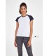 Tricou Femei Sol's Milky 2 Color Raglan Sleeve