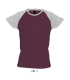 Tricou Femei Sol's Milky 2 Color Raglan Sleeve